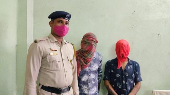 Police detained 2 persons in robbery case connection in Capital City Agartala